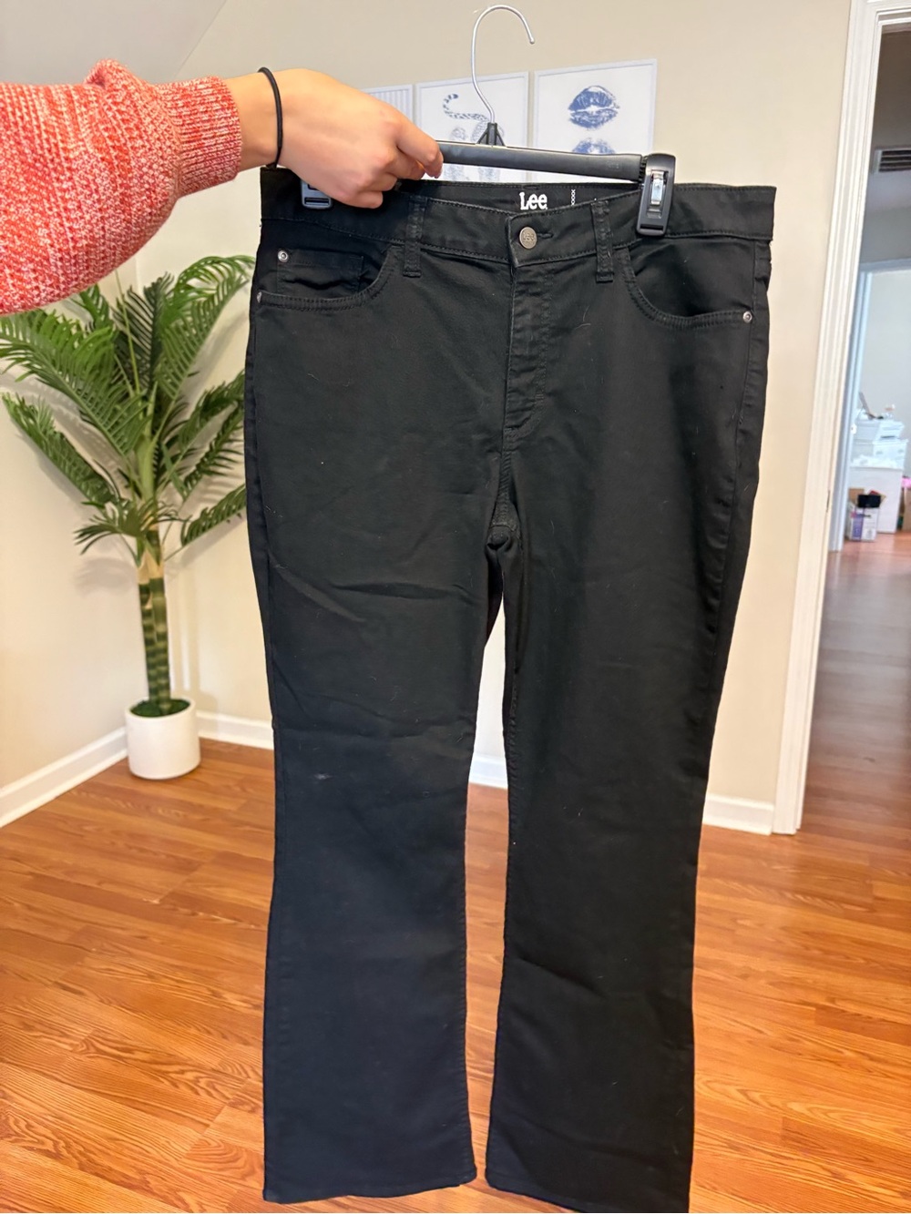 Lee Women's Black Bootcut Jeans